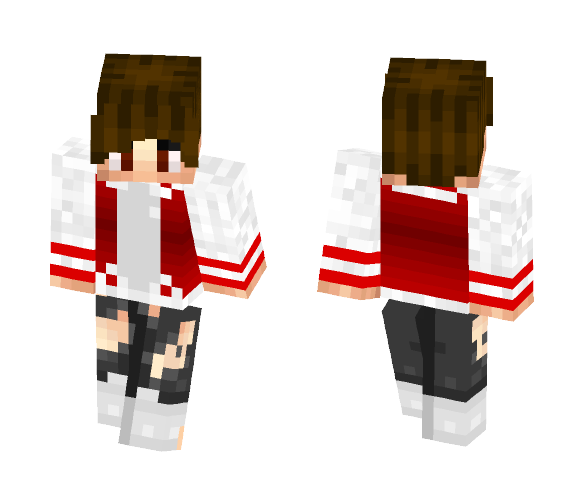 to one of my friends | ANNA - Male Minecraft Skins - image 1