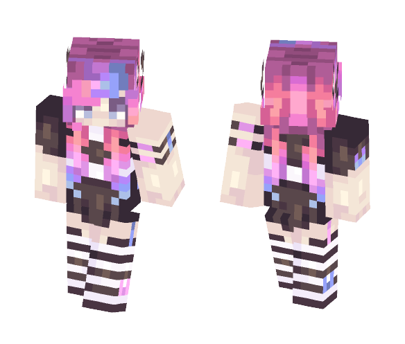 Bumpin' Hearts - Female Minecraft Skins - image 1