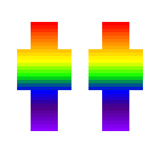 Rainbow 2 - Interchangeable Minecraft Skins - image 2