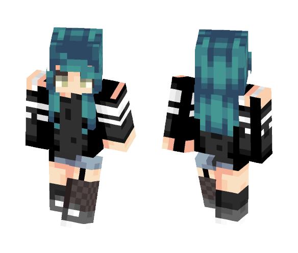 Bluuuu - Female Minecraft Skins - image 1