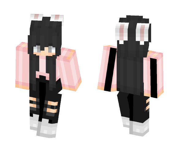 Fashion Bunny - Female Minecraft Skins - image 1