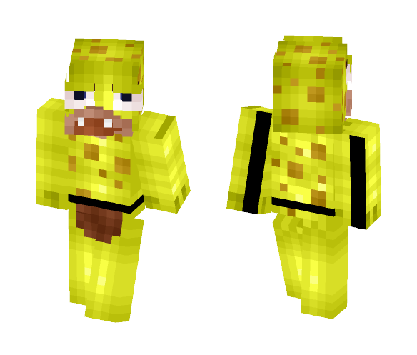 Spongegar - Male Minecraft Skins - image 1