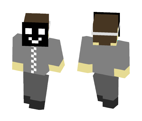 Masked Person - Male Minecraft Skins - image 1