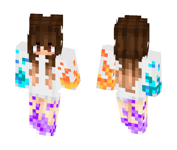 w/ powers | ANNA - Female Minecraft Skins - image 1