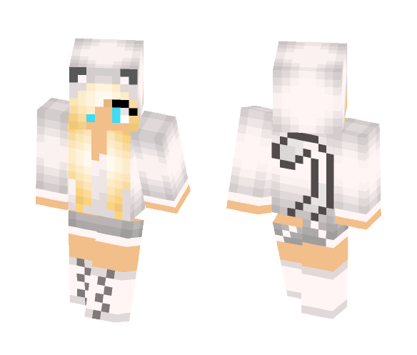 Cat Girl - Cat Minecraft Skins - image 1