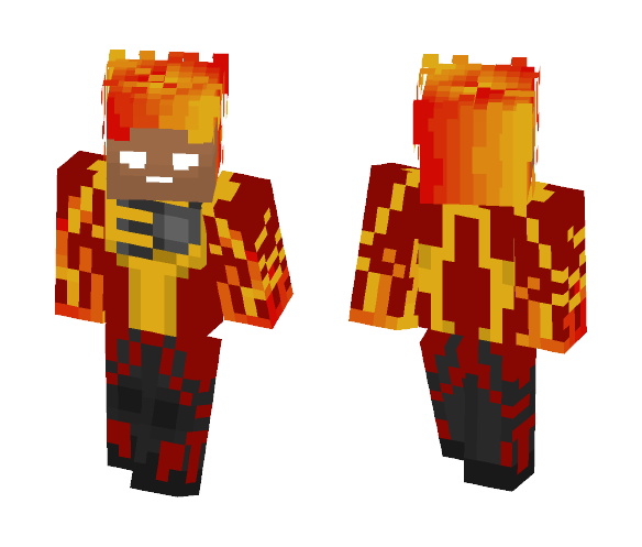 Fire_Storm (Legend of tomorrow) - Male Minecraft Skins - image 1