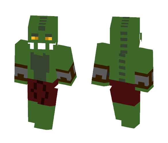 Killer Croc (Arkham Asylum) - Male Minecraft Skins - image 1