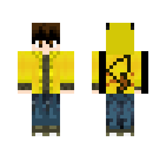 Pikachu Coat - Male Minecraft Skins - image 2