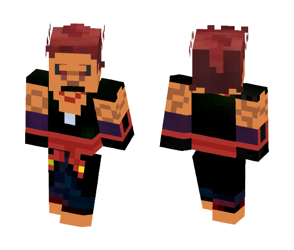 Akuma alternate 2 color 1 - Male Minecraft Skins - image 1