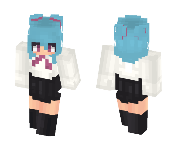 Beautiful | School girl - Girl Minecraft Skins - image 1