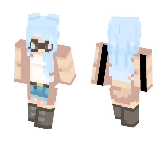 ????Unxverse's OC????{Request} - Female Minecraft Skins - image 1