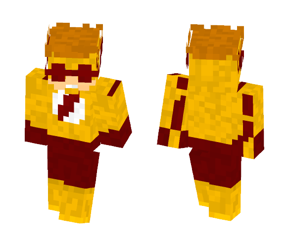 Kid flash (Bart Allen) - Male Minecraft Skins - image 1
