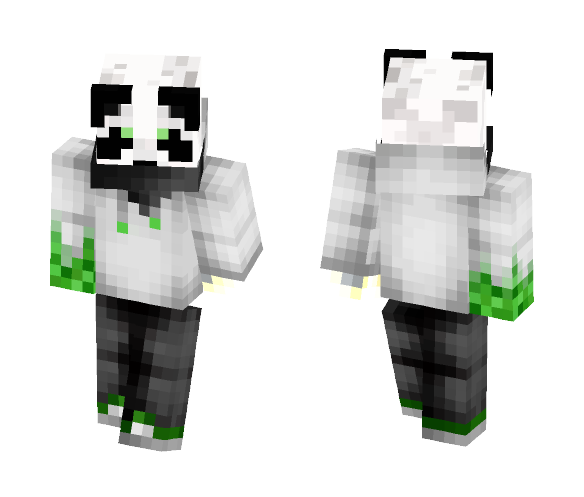 PANDA PvP - Male Minecraft Skins - image 1