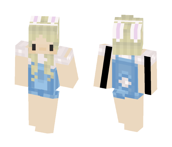 Bunny Costume ~ Deilenaar (Chibi) - Female Minecraft Skins - image 1