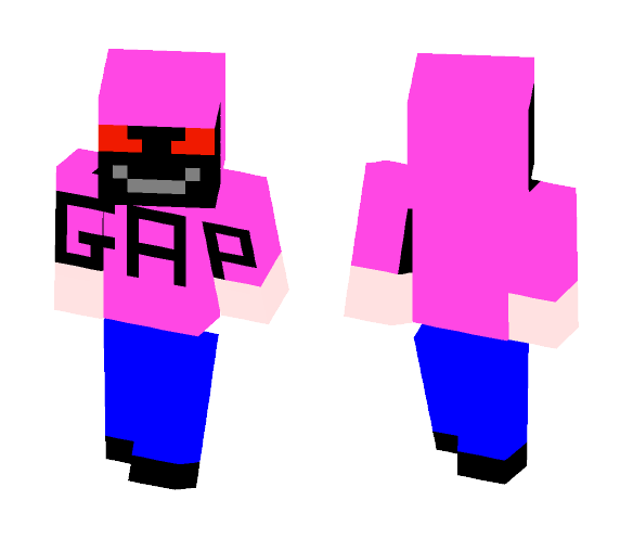 GAP (Pink) - Interchangeable Minecraft Skins - image 1