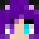 Purple Kitty - Female Minecraft Skins - image 3