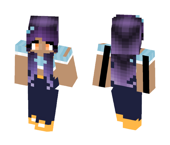 Overall Teen Girl - Girl Minecraft Skins - image 1