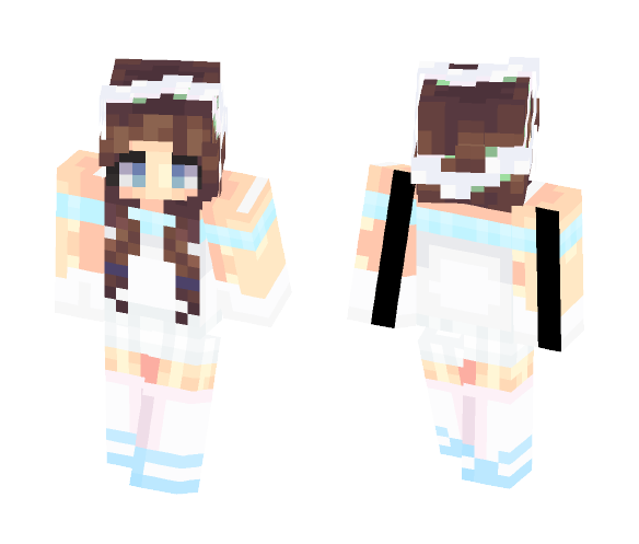 just a bit of paint - Female Minecraft Skins - image 1