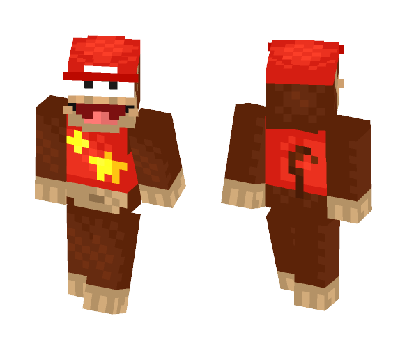 Diddy Kong [DK] - Male Minecraft Skins - image 1