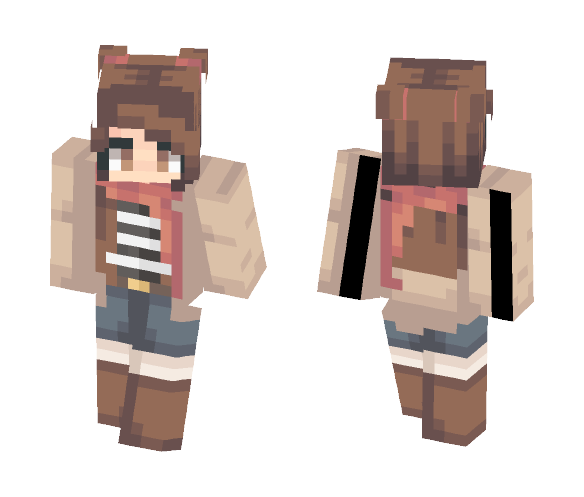 ~Autumn is coming - Female Minecraft Skins - image 1