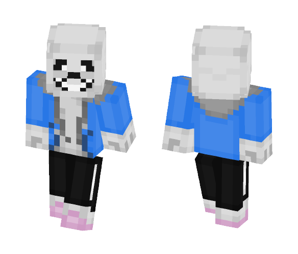 Sans - Undertale (Better In Game) - Male Minecraft Skins - image 1