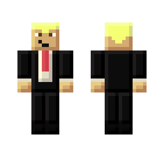 Tiny Pixels Donald Trump - Male Minecraft Skins - image 2