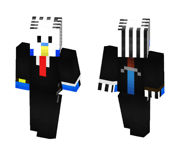 Skidge in a suit! - Male Minecraft Skins - image 1