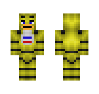 Chica From FNAF 1 - Male Minecraft Skins - image 2