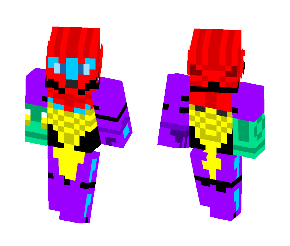 Gravity Suit (Metroid Prime - Female Minecraft Skins - image 1