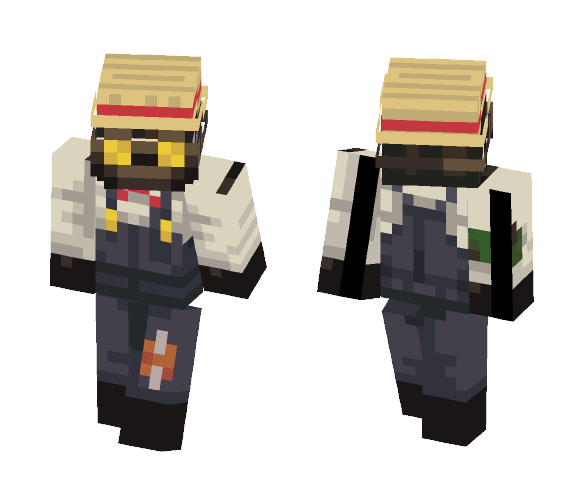 post apoc farmer fella (persona) - Interchangeable Minecraft Skins - image 1