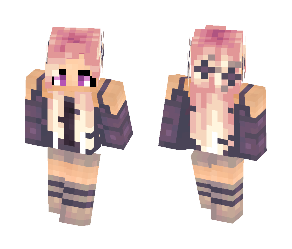 NicoNico{Bye Bye gandfather} - Female Minecraft Skins - image 1