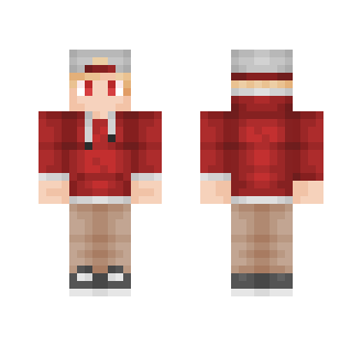 Red Hoodie Boy - Boy Minecraft Skins - image 2