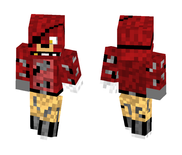 Foxy From FNAF 1 - Male Minecraft Skins - image 1