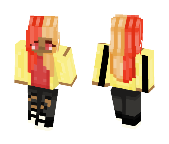 fire witch - Female Minecraft Skins - image 1