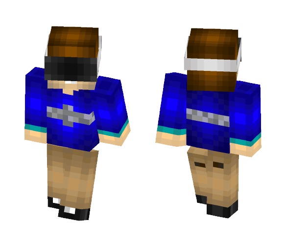 Virtual Reality Guy - Male Minecraft Skins - image 1