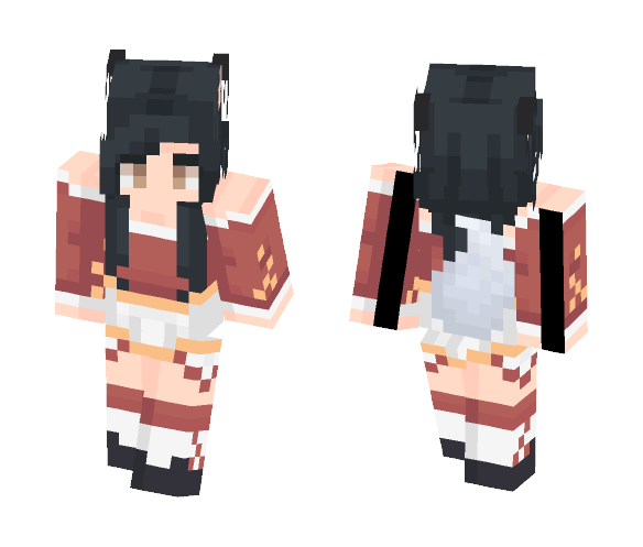 Ahri - League of Legends - Female Minecraft Skins - image 1