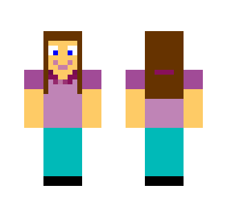 Happy girl - Girl Minecraft Skins - image 2