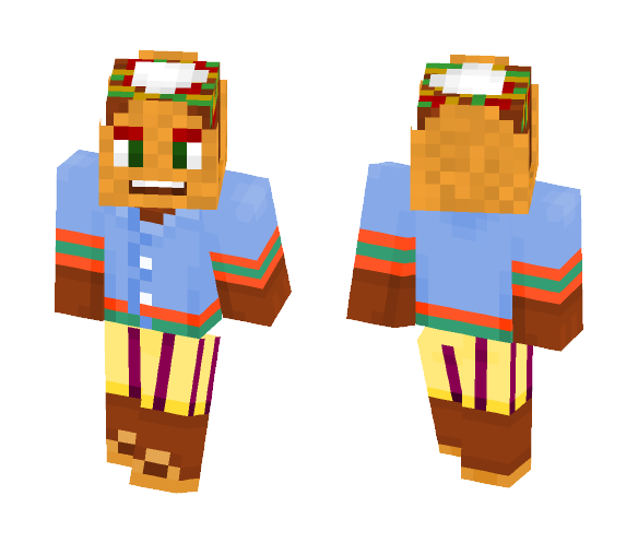 Taco Head - Interchangeable Minecraft Skins - image 1