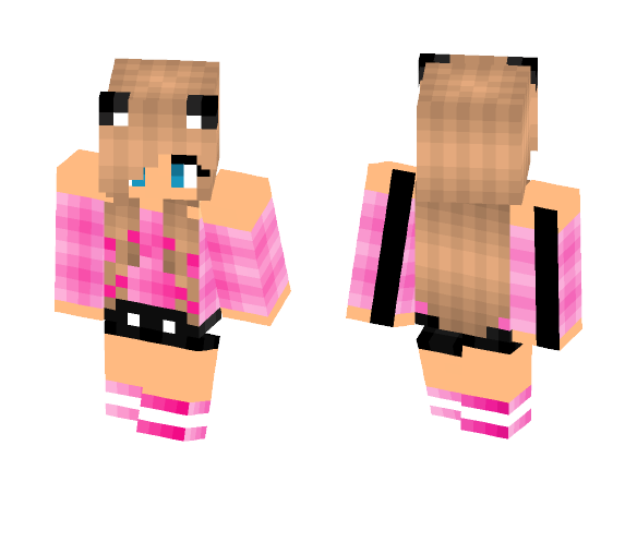 Cool Girl Attempt - Girl Minecraft Skins - image 1