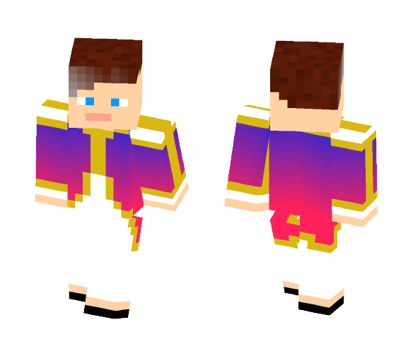 The Colourfull king - Male Minecraft Skins - image 1
