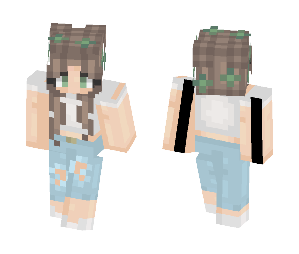 Clover ???? || North - Female Minecraft Skins - image 1