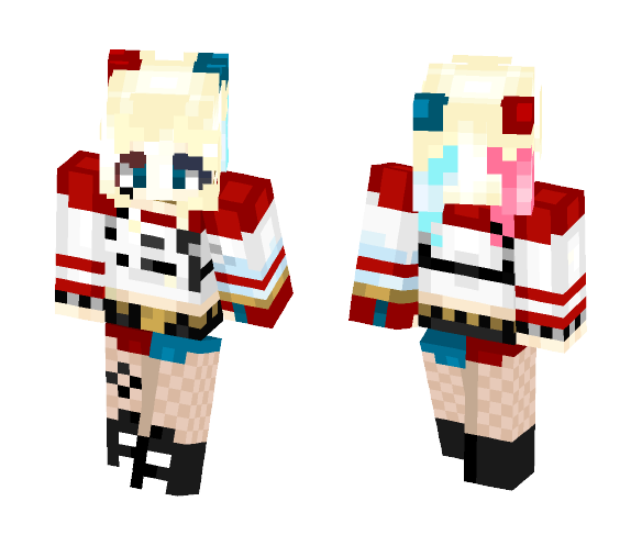 Harley Quinn- Suicide Squad version - Comics Minecraft Skins - image 1