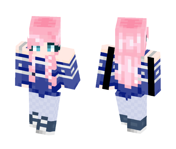 ❤️Pink Hair❤️ - Female Minecraft Skins - image 1