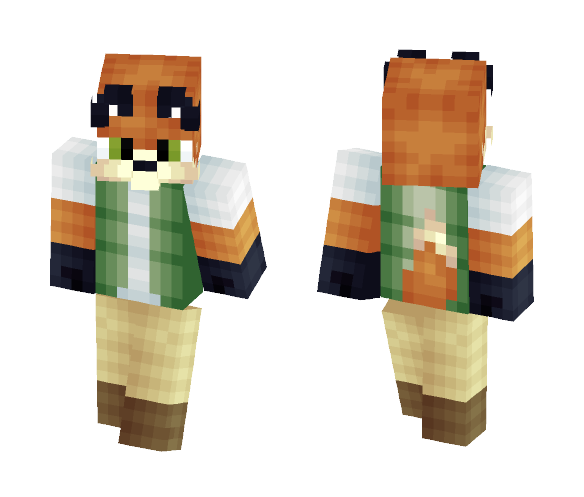 Foxtrot0806 (my oc) - Male Minecraft Skins - image 1