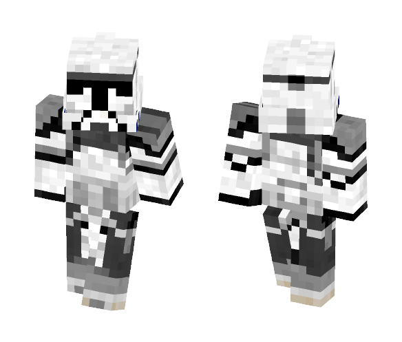41. Elite Clone Commander - Male Minecraft Skins - image 1