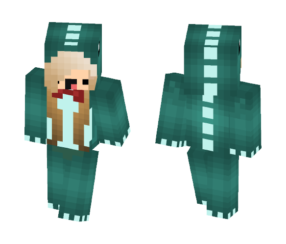just a derpy dino girl - Girl Minecraft Skins - image 1