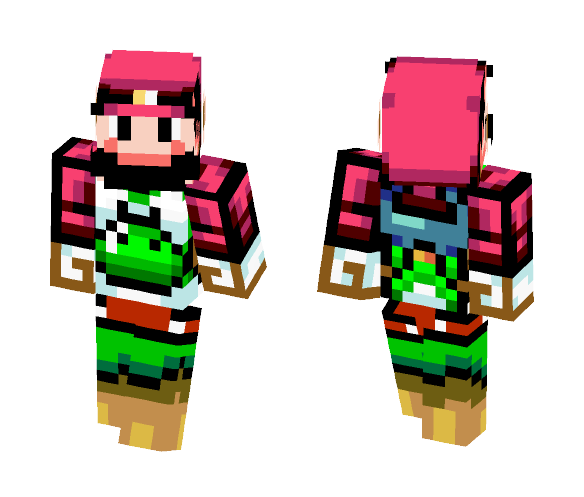 Mario and Yoshi - Male Minecraft Skins - image 1