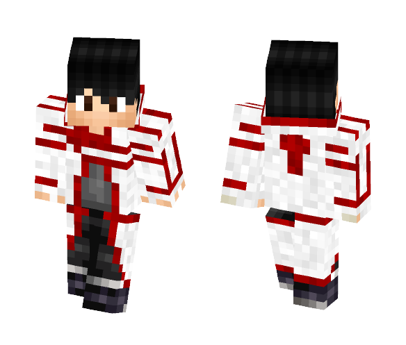 White Kirito - Male Minecraft Skins - image 1