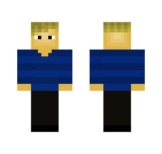 Blue sweater - Male Minecraft Skins - image 2