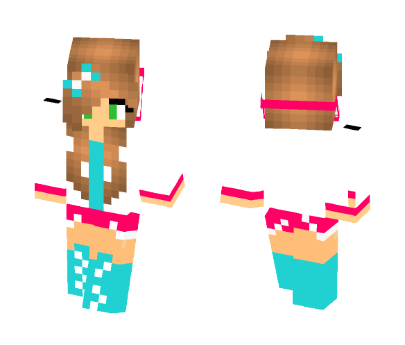 Pretty Model - Female Minecraft Skins - image 1